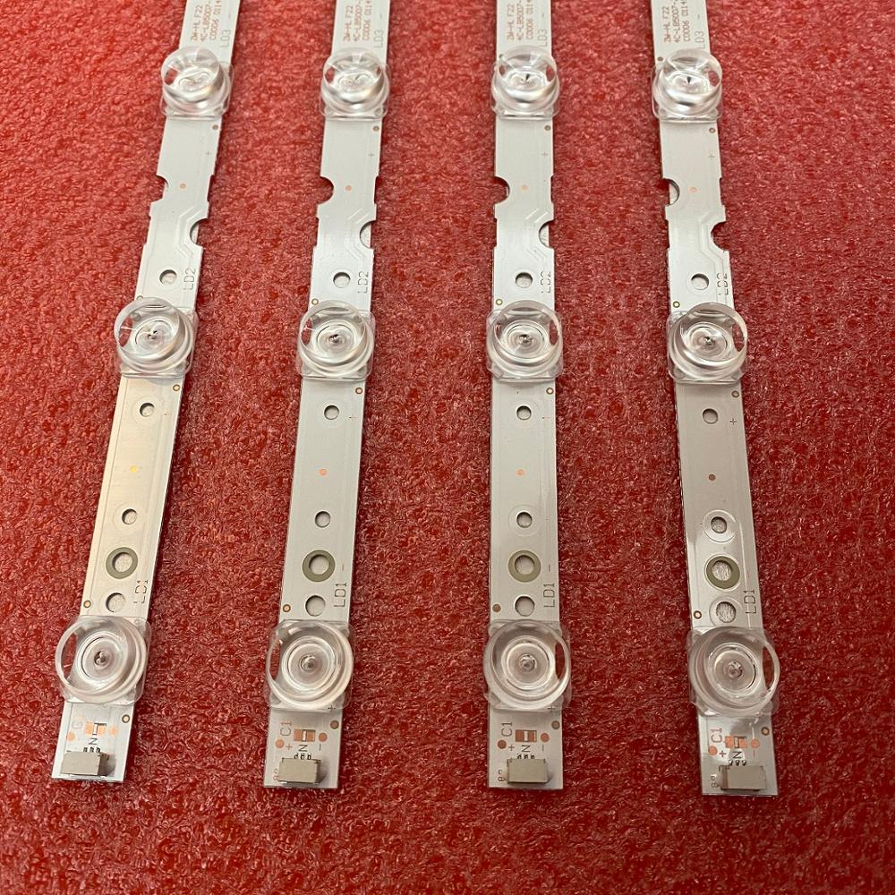 20 stk/parti ledet bakgrunnsbelysningslist til tcl 50 p 65oss 50 s 421 50 s 423 50 ep 640 50 dp 628 tcl-gic -50 d 6-3030 lx20180417 4c-lb5007-yh02j zm03j