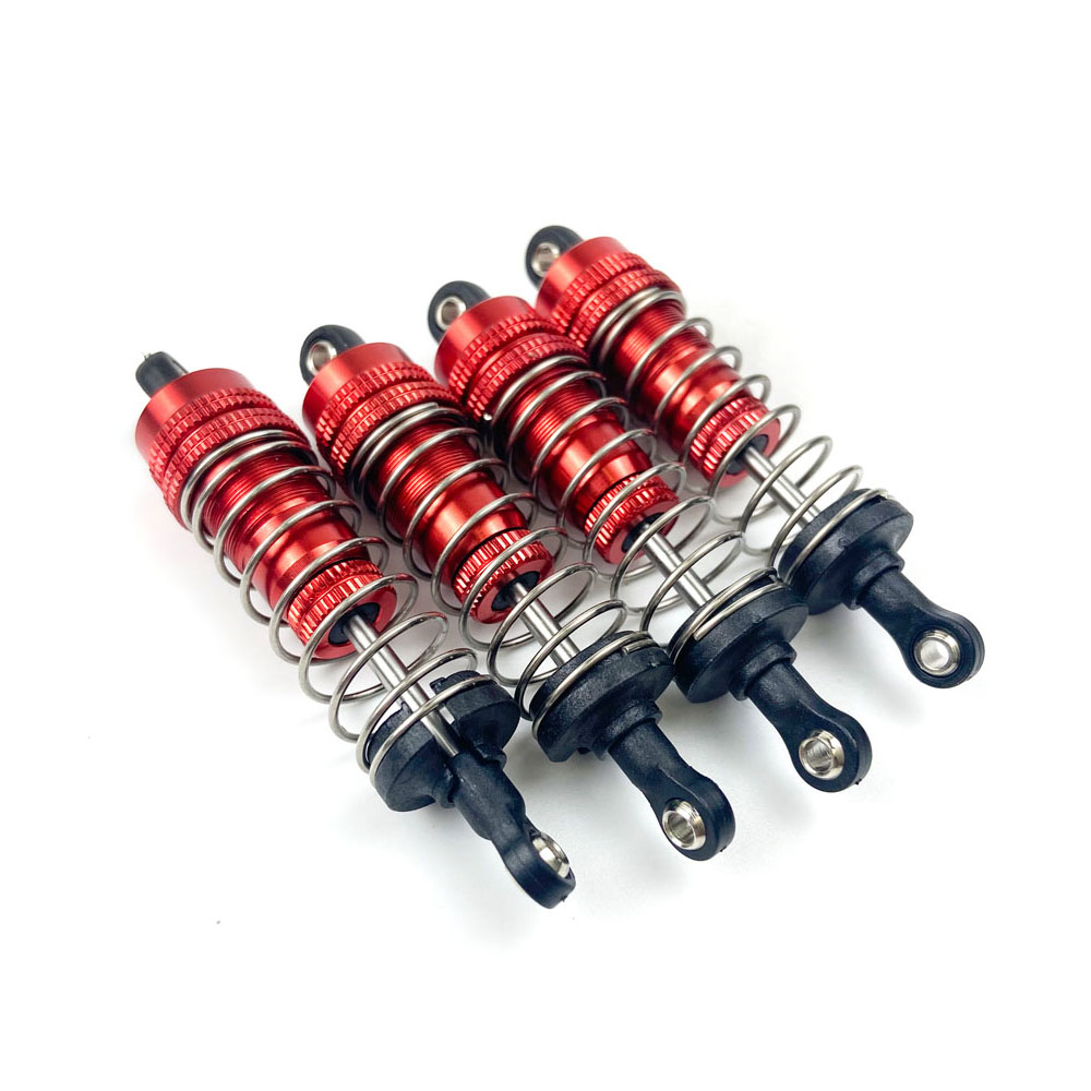 Amortiguador lleno de aceite de Metal para coche RC, delantero y trasero Universal para WLtoy 1/14 144001 1316 Piezas de camiones de curso corto de pista