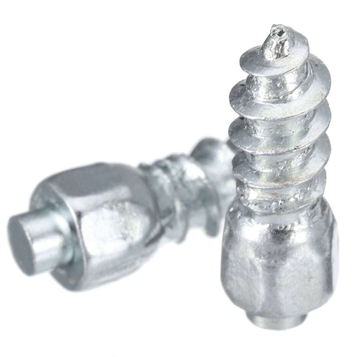 100Pcs 12 mm Carbide Screw Tire Studs Snow Spikes Anti-Slip Anti-ice Tire Stud Screws for Car/SUV/ATV/UTV