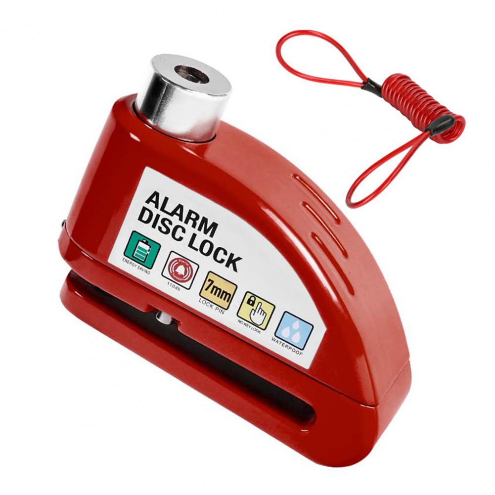 Motorrad Scheiben brems schloss Alarm chloss Diebstahls icherung elektrische Batterie Auto Fahrrad Bremsscheibe Legierung wasserdicht: verrotten