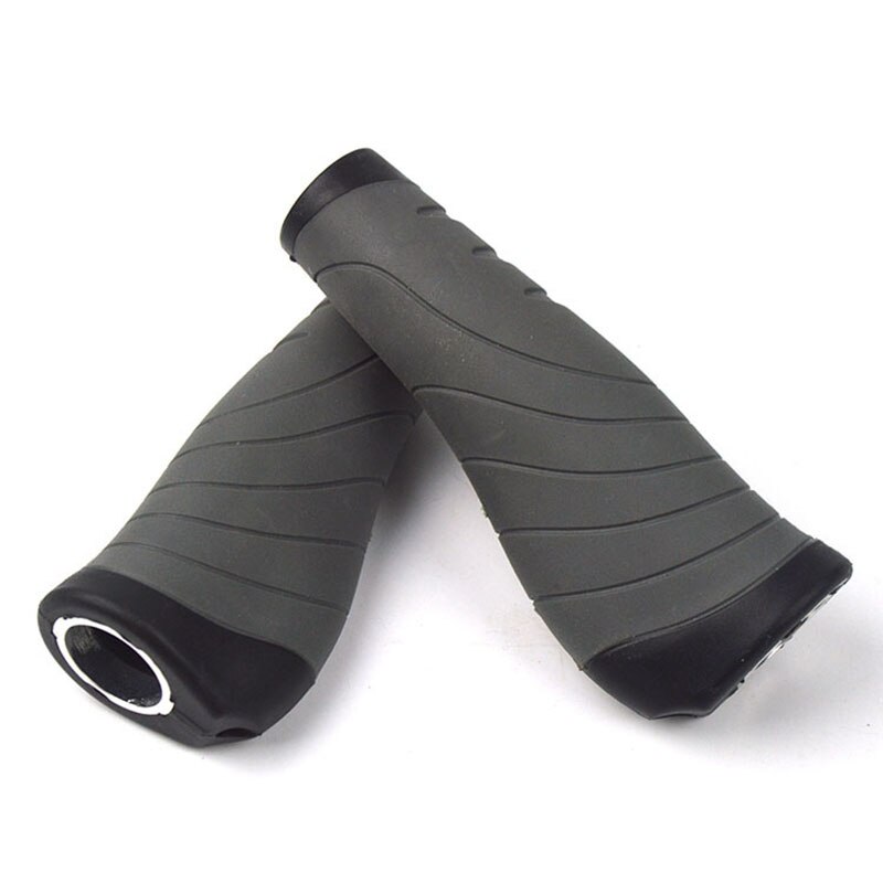 1 Pair Bicycle Bike Long Short Lock Handlebar Grips Shift Handle Cover Sleeve Uk Bicycle Handlebar Bike Parts Accessories: Gray Long