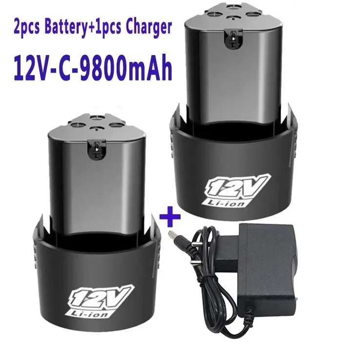 .Hohe Kapazität 12V 9800mAh Universal Akku Für Elektrowerkzeuge Elektrische Schraubendreher Elektrische 12V 6800mAh: other