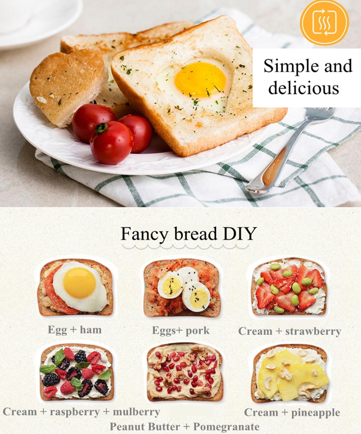 CT-819 toaster roast household small toaster mini sandwich machine breakfast machine