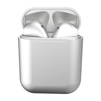 14 colores Macaron i12 TWS auriculares inalámbricos Bluetooth 5,0 auriculares originales inpods i12 mate sonido supergrave auriculares i2 TWS: i12 Pearl white