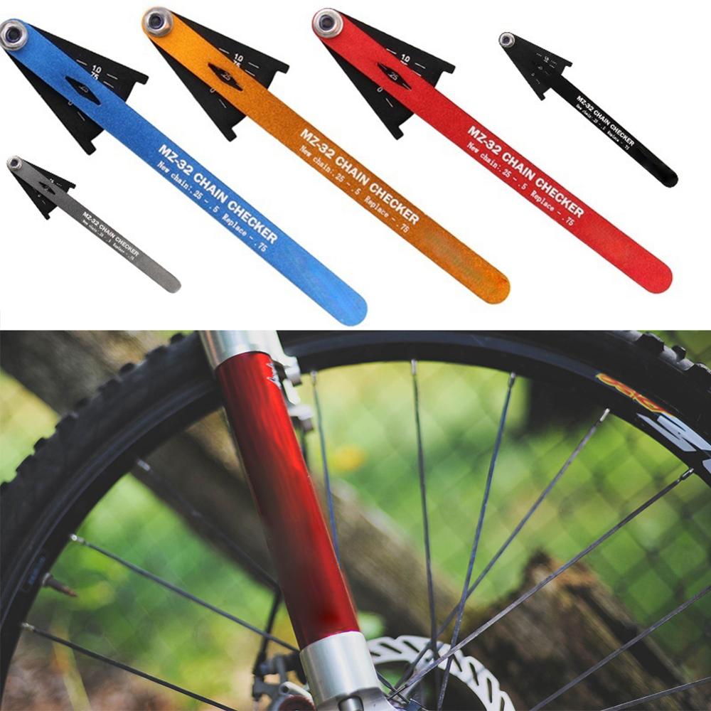 MTB Bicycle Chain Wear Indicator Tool Chain Checker Kits Multi-Functional Chains Gauge Measurement For Mountain Road Bike