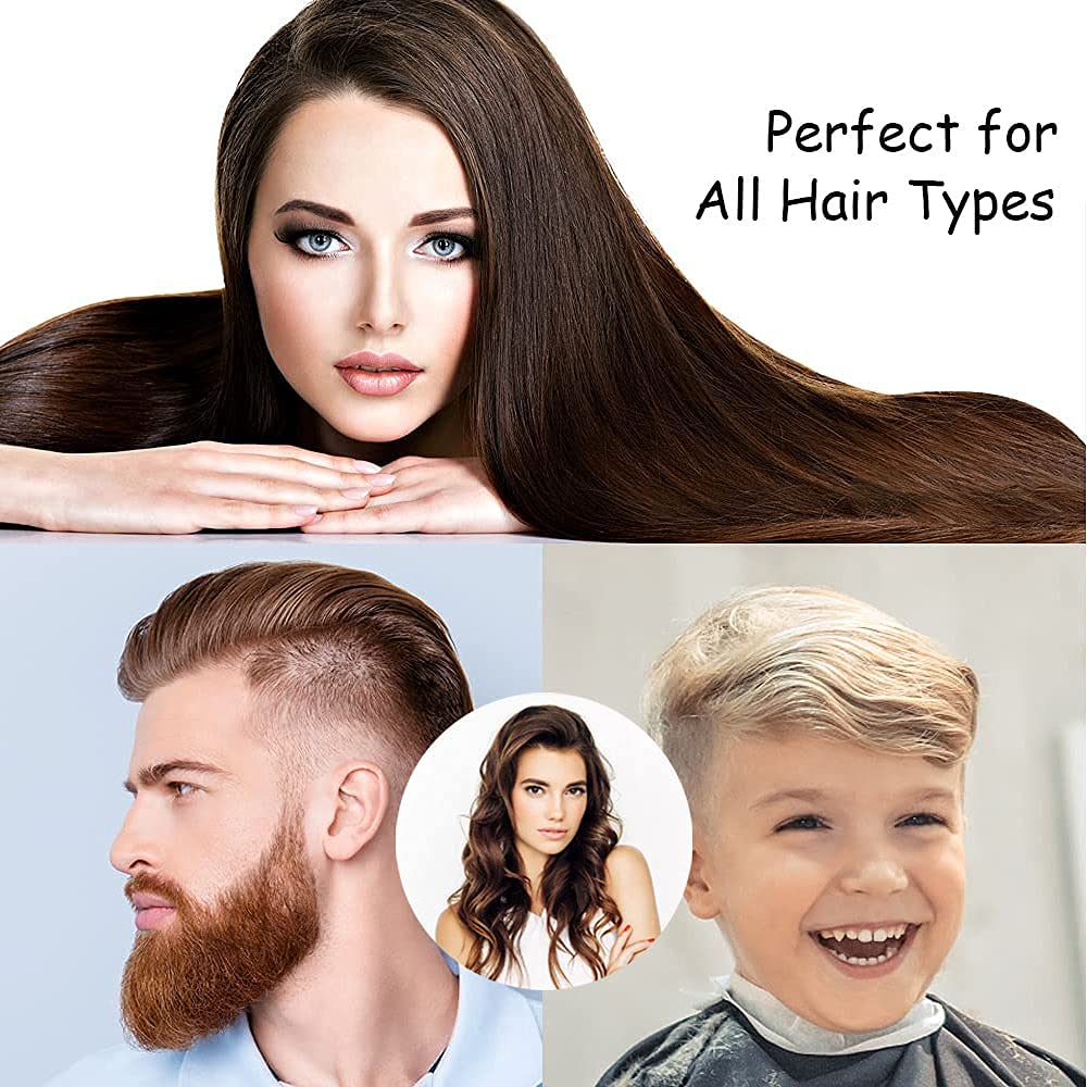 Mythus-pente de fibra de carbono para casa, conjunto com 9 peças, corte fino, barbeiro, cabeleireiro, salão de beleza, kit de pente traseiro para homens e mulheres