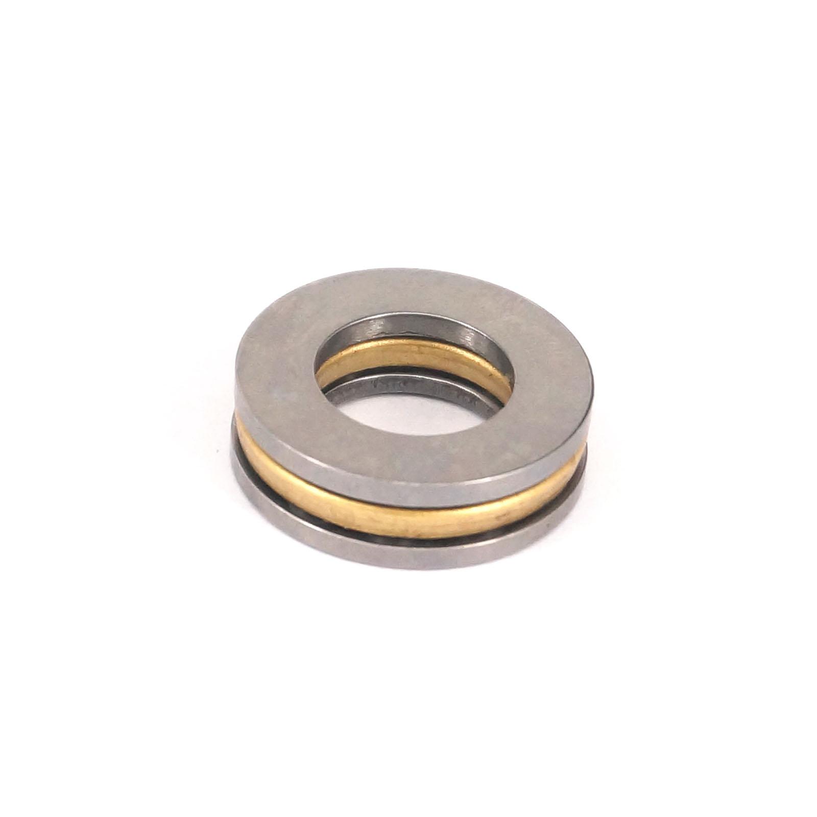 2 Uds 10x18x5,5mm bola Axial arandelas planas rodamientos de empuje 3 piezas ABEC-1