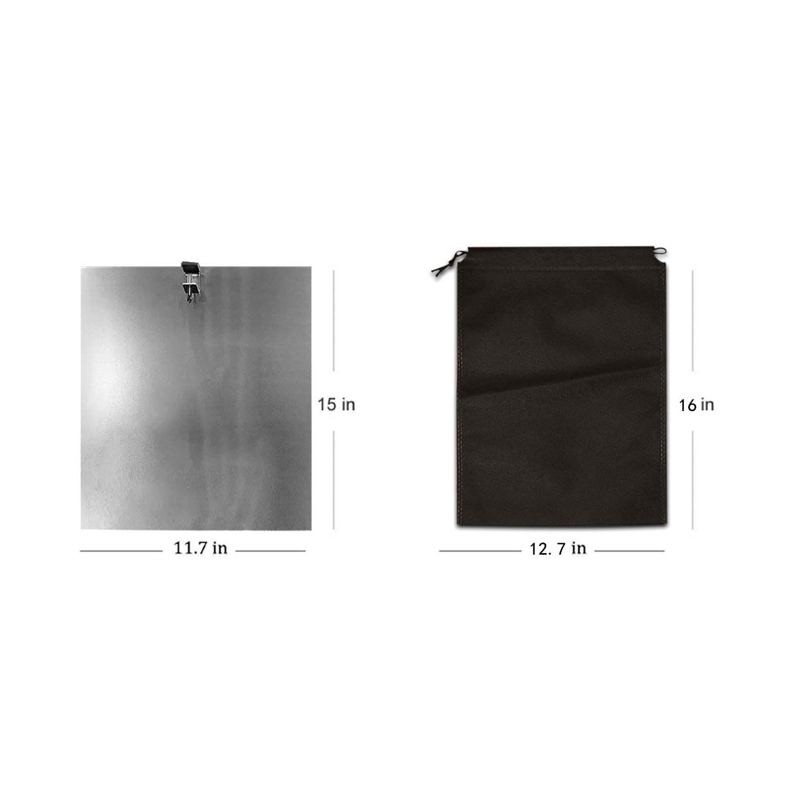 Estufa para terraza exterior, Reflector de enfoque térmico de propano, calefactor de terraza y bolsa de almacenamiento para almacenamiento, calefacción conveniente, familia #35