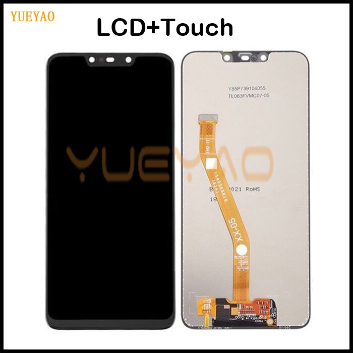 P Clever Plus Anzeige Für Huawei P Clever Plus LCD Anzeige Rahmen Touchscreen INE-LX1 LX2 Nova 3i Anzeige LCD bildschirm: LCD schwarz nein rahmen
