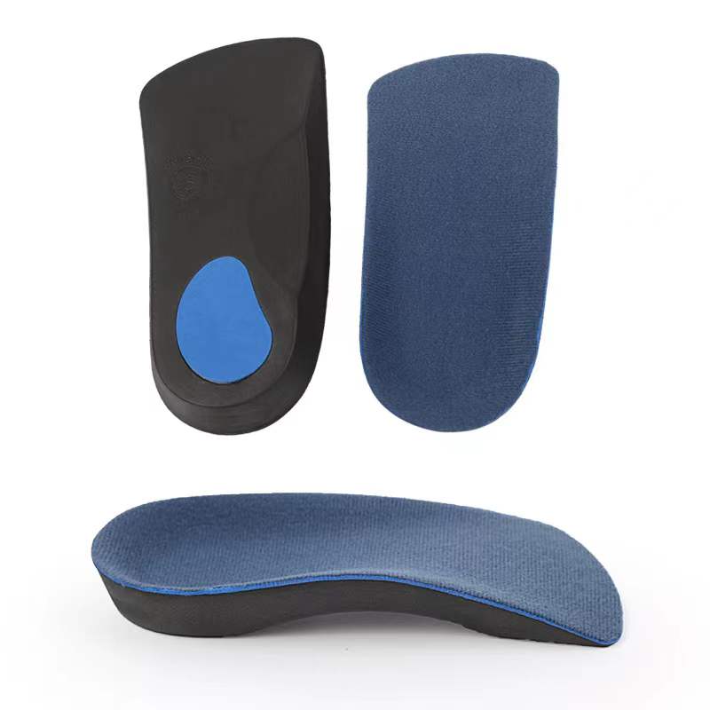 EVA flanelle semelle intérieure correction pied plat sports et loisirs pleine pad unisexe soutien de la voûte plantaire absorbant la transpiration respirant demi-coussin: L