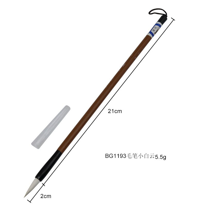 Pincel de escritura para acuarela, pinceles de pintura Gouache, diferentes formas, punta redonda y puntiaguda, conjunto de pinceles de pintura, suministros de arte, 10 Uds.: BG1193 writing brush