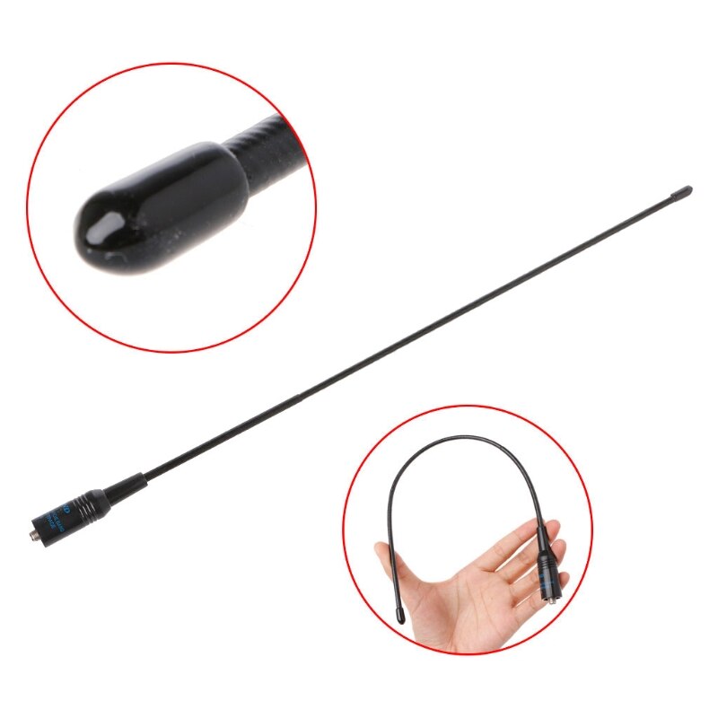 RH-771 Dual Band Walkie Talkie Radio Antenna VHF/UHF SMA-Female For Baofeng UV-5R G6DD