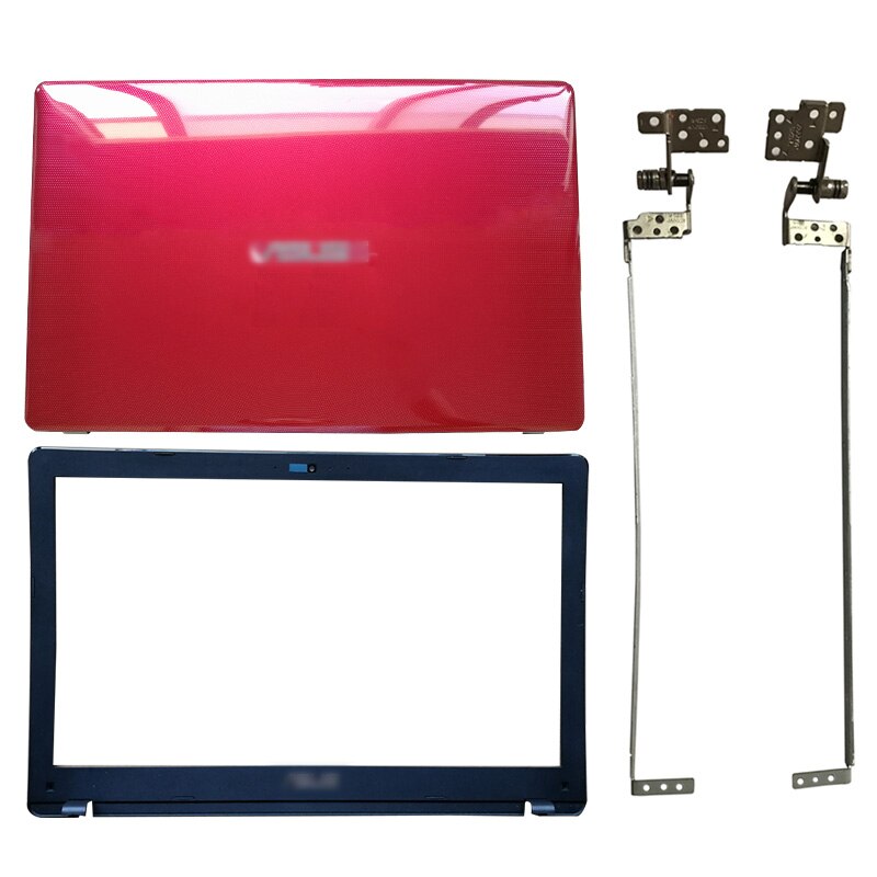 portátil cubierta/bisel frontal/bisagras para Asus X550 F550 A550 X550C X550VC FX50 FX51 FX60 X552M ZX50 K550L Y581C F550L A550J