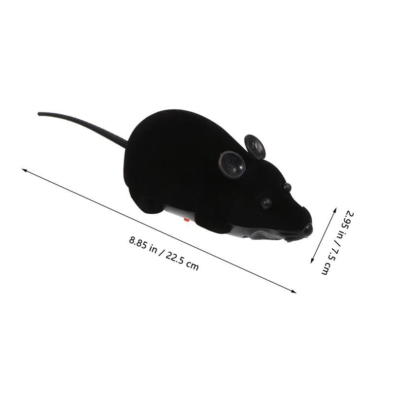 Juguete de rata eléctrica con Control remoto para gatos jugando, juguete divertido para gatos