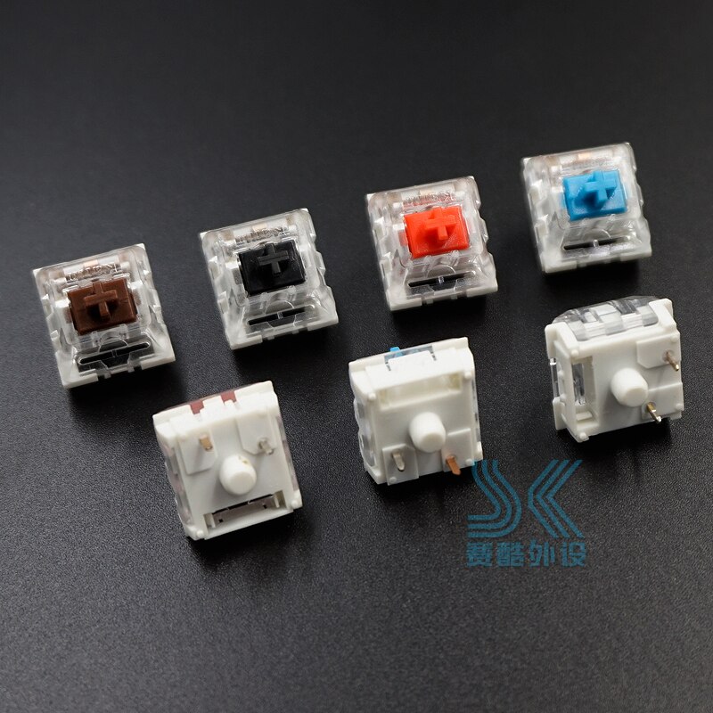 Kailh Mechanical Keyboard Switch RGB SMD Black Red Brown blue Gaming Keyboard DIY Compatible with Cherry MX switch Gateron