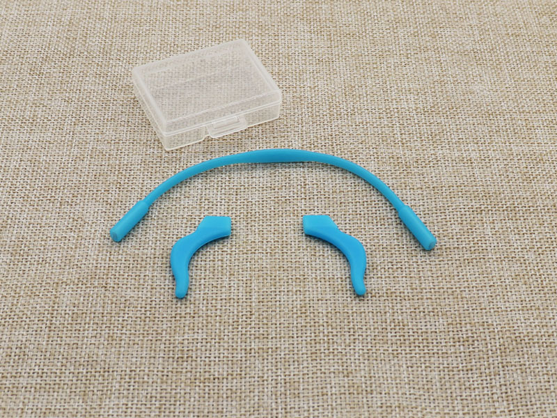 Correas de gafas para niños, funda de goma de silicona para gafas de bebé