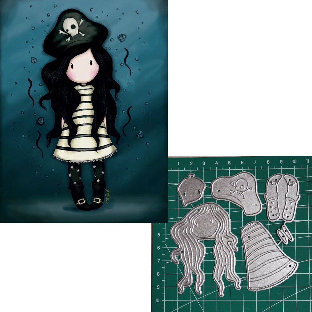 76 Clown mädchen schablonen für diy scrapbooking sterben neuheiten metall schneiden stirbt für karte, der rahmen stirbt