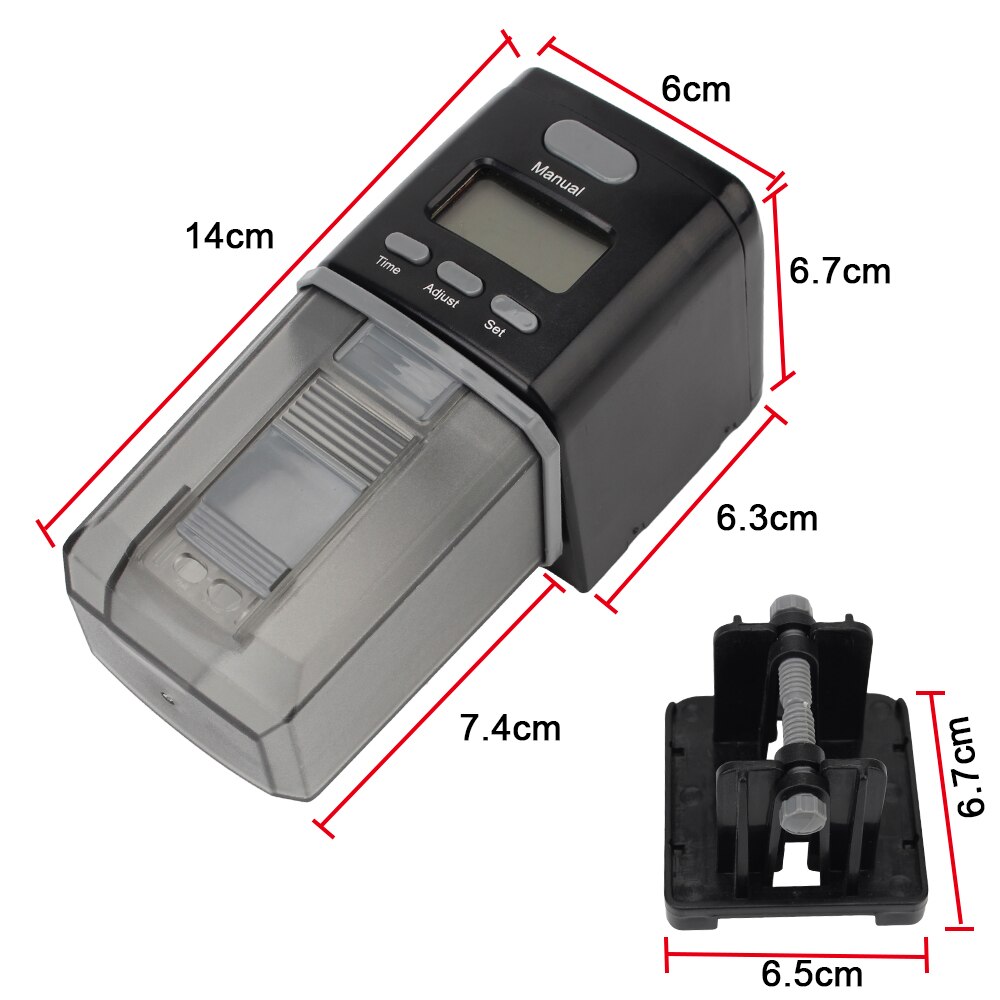 Fish Tank Feed Servies Volautomatische Smart Timing Fish Feeder Mini Feeder Aquarium Feeder
