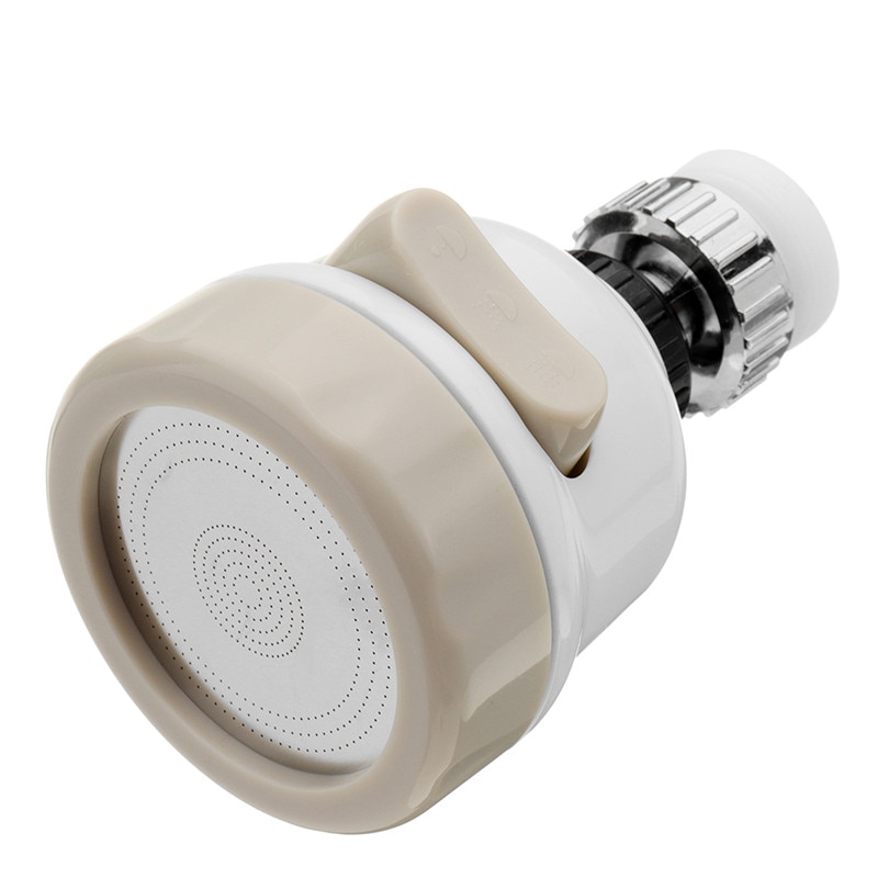 1 Pcs 3 Modes Faucet Aerator Flexible Water Saving Filter Sprayer Nozzle 360 Rotation Diffuser Aerator Faucet Bubble