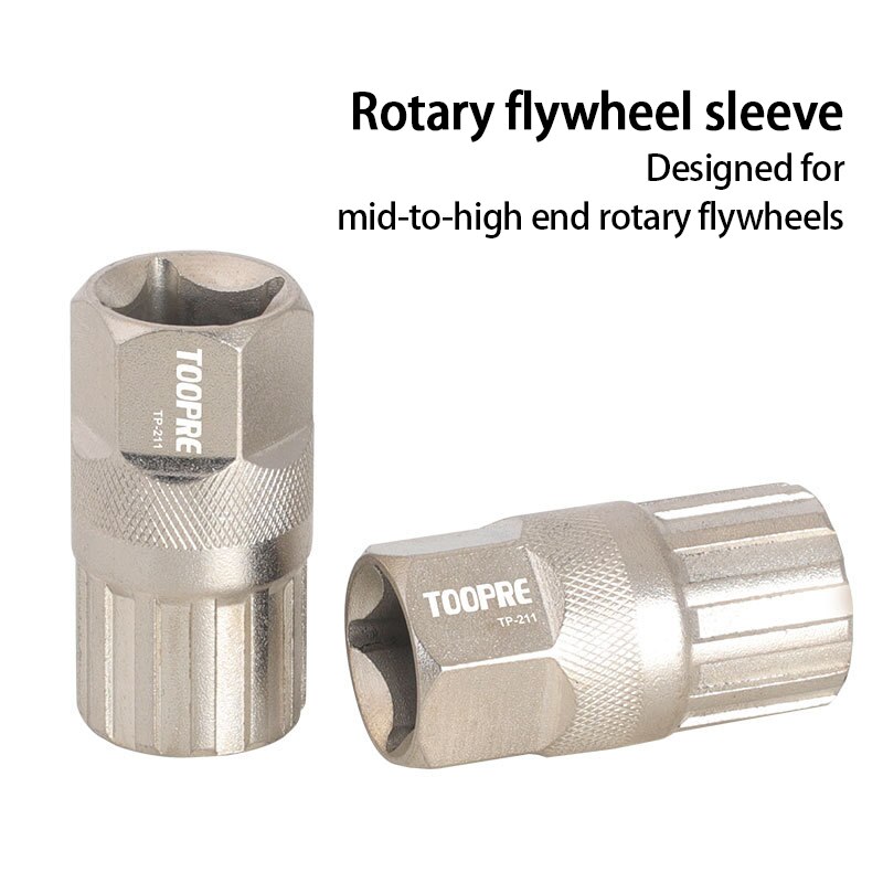 Torque Wrench Socket Mountain Bike Spinning Flywheel Removal Wrench Repair Tool Bike Gear Disassembly Sleeve Cycling Equipment
