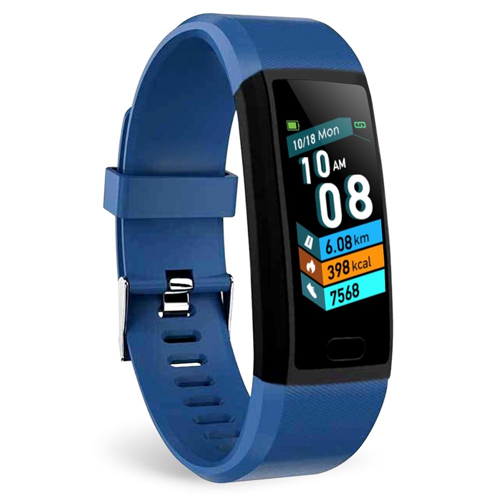 118 Plus Smart Armband Smart Uhr Fitness Tracker Schlaf Monitor Wetter Prognose Smart Armband Wasserdichte Smartband mit GPS