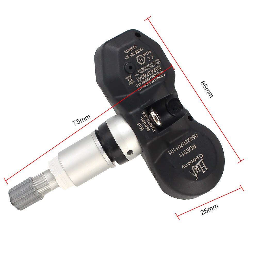 Dæktryksensor 1 stk /4 stk tpms sensor til bmw  x5 [ e70 ]  x6 [ e71 ] 5- serie [ e60 ] rolls-royce alpina