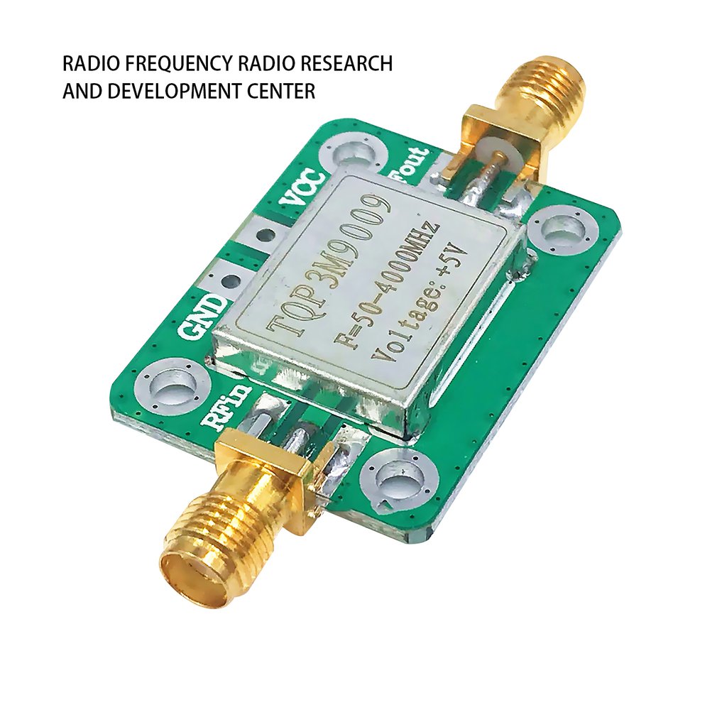 50-4000mhz TTQP3M9009 Hohe Linearität RF Radio Frequenz Breitband niedrig Lärm Verstärker Modul LNA Bord mit Geschirmt KEINE Energie/