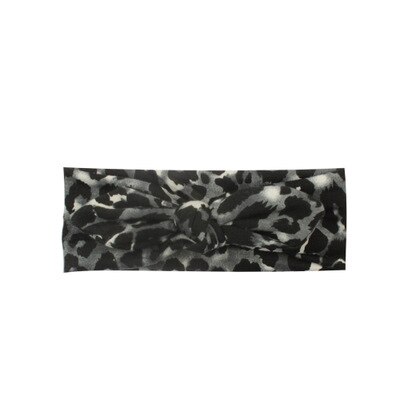 Neue Schönheit Baby Mädchen Kleinkind Kleinkind Leopard Bogen Stirnband Haarband Zubehör: B