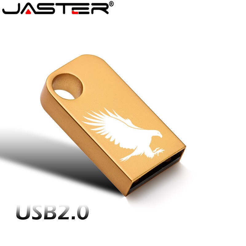 Movimentação de alta velocidade do flash 8 gb 16 gb 32 gb 64 gb da movimentação de usb da pena do metal de jaster mini vara impermeável do flash da movimentação de usb presentes do casamento