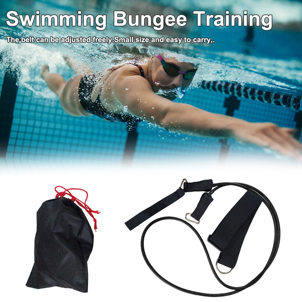 2 m swimming training belt swimming bungee rope resistance band suit swimmer swimming training accessories #