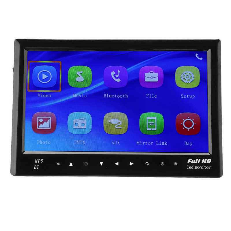 Rear View Monitor Reversing Display 7in TFT for Cars Suvs Trucks RVs Minibuses