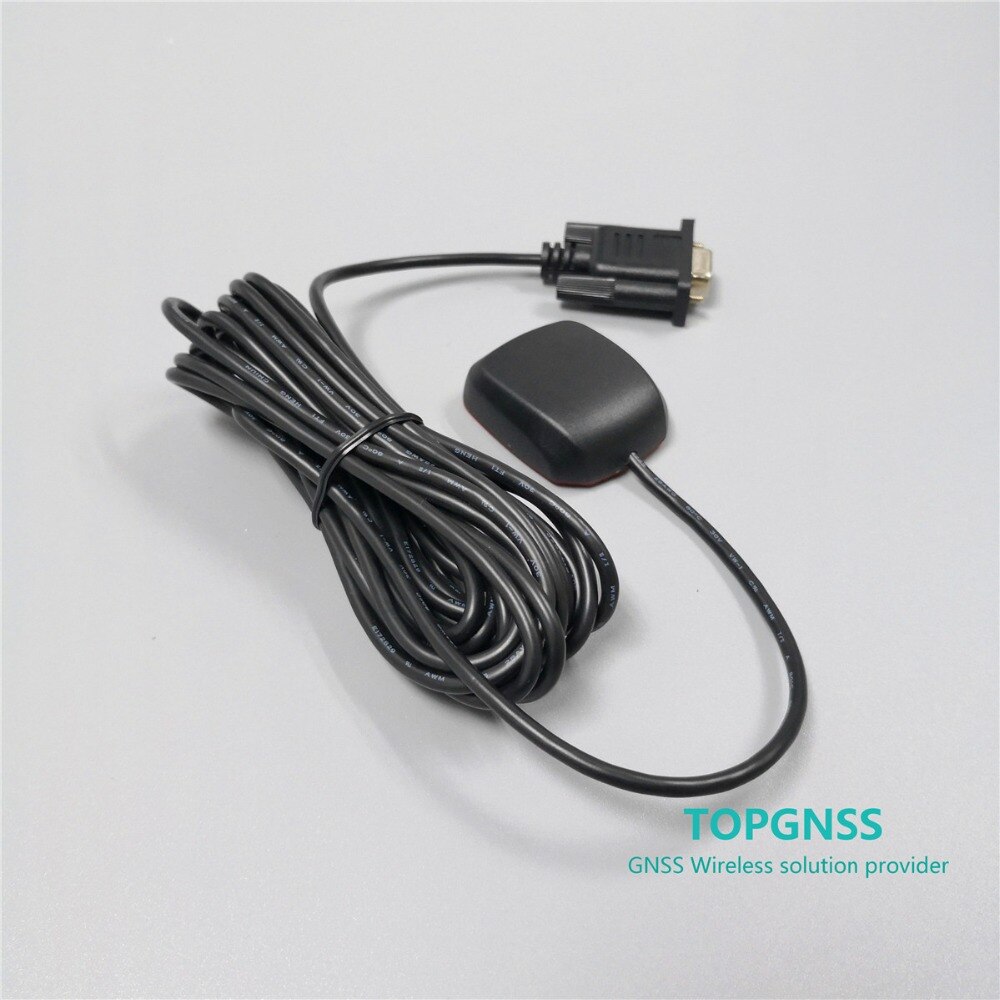 TOPGNSS rs232 gps receiver antenna module gps glonass receive Dual mode Industrial control DB9 female GN200GR NMEA 01883