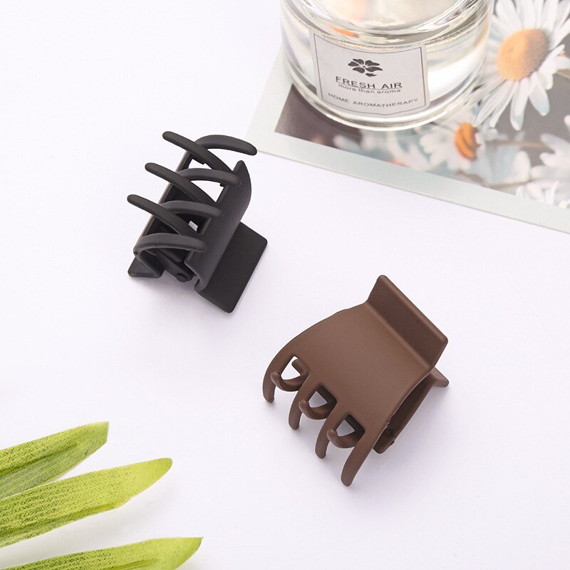 Horquillas acrílicas geométricas pequeñas que combinan con todo para mujer y niña, pasadores para el pelo, accesorios para el cabello, 2022