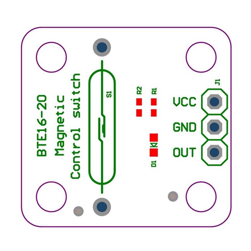Magnetische Sensor Magnetische Schakelaar Riet Schakelaar Elektronische Component Bte16-20