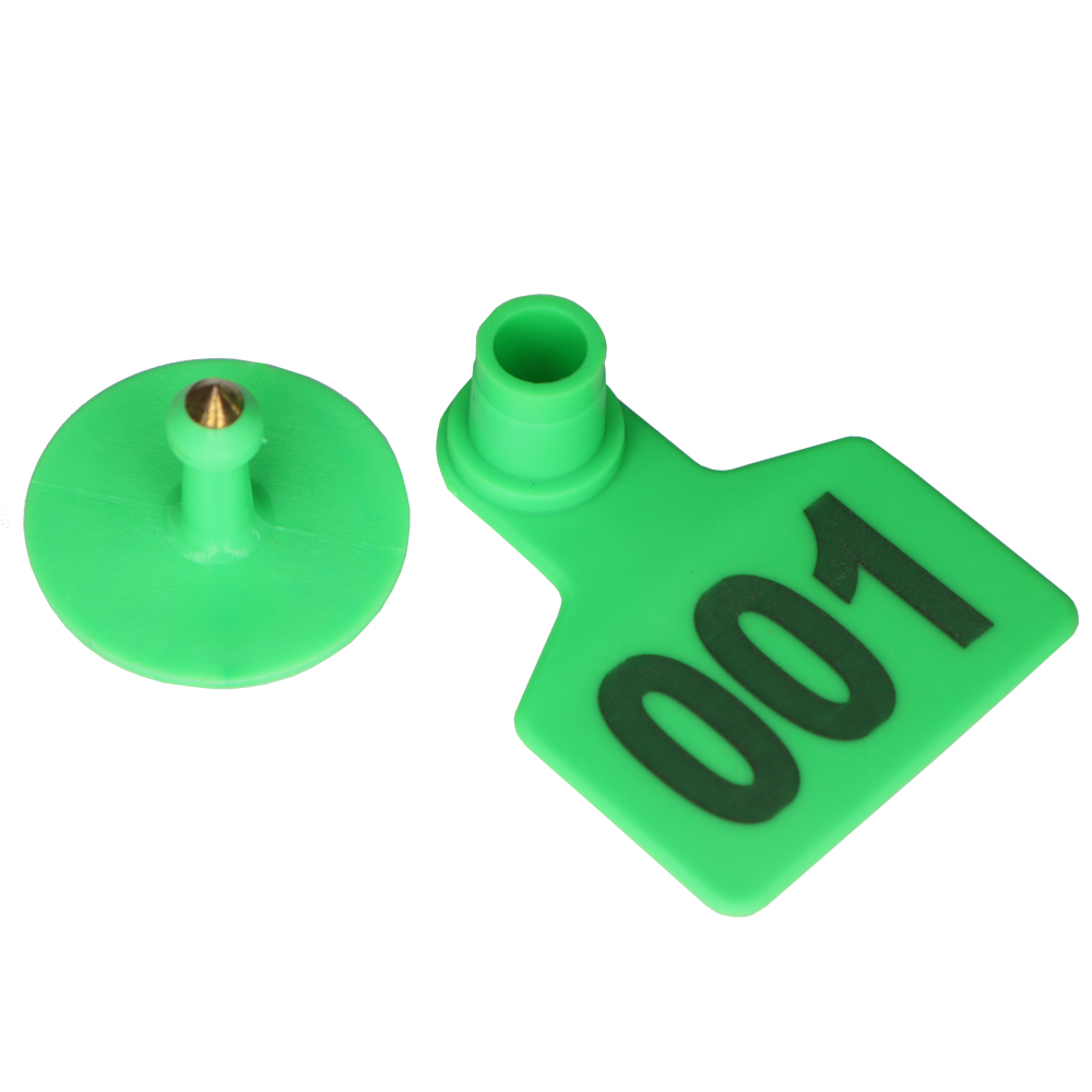 20Pcs 4X5Cm Verschillende Maar Opeenvolgende Nummers Varken Oor Tags Set Boerderij Dieren Label Vee Markers Identificatie kaart Markering
