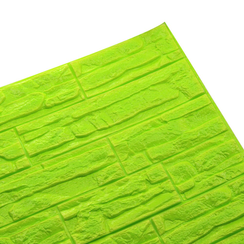 3D brique Stickers muraux salon bricolage PE mousse papier peint panneaux chambre décalque pierre décoration en relief papiers peints affiche 60cm x 30cm: B