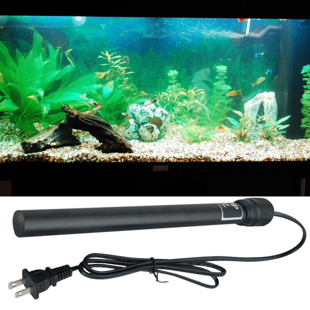Submersible Aquarium Heater 25W with Control for Fish Tank (US Plug)