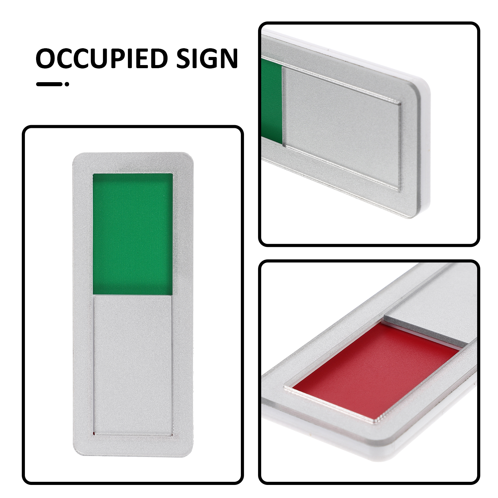 Acrylic Privacy Sign For Conference Room Meeting Room Door Sign Slide Red Green Office Signs Plaques Home Decor