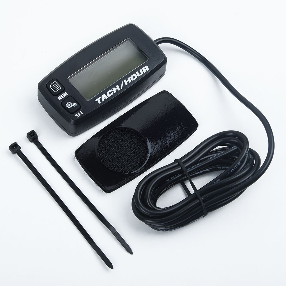 ATV Tachometer Waterproof Motorcycle Engine Measurement LCD Accessories