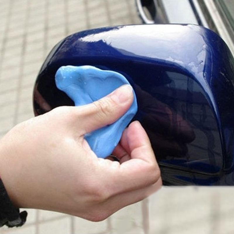 Barra de arcilla mágica para lavado de coches, limpiador de detalles de vehículos, Herramientas de limpieza de estilo de coche, 100g