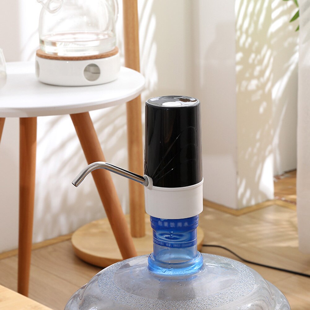 Water Dispenser Pump USB Charging Automatic Electric Water Pump Drinkware Switch Wireless Touch Water Pressure Device