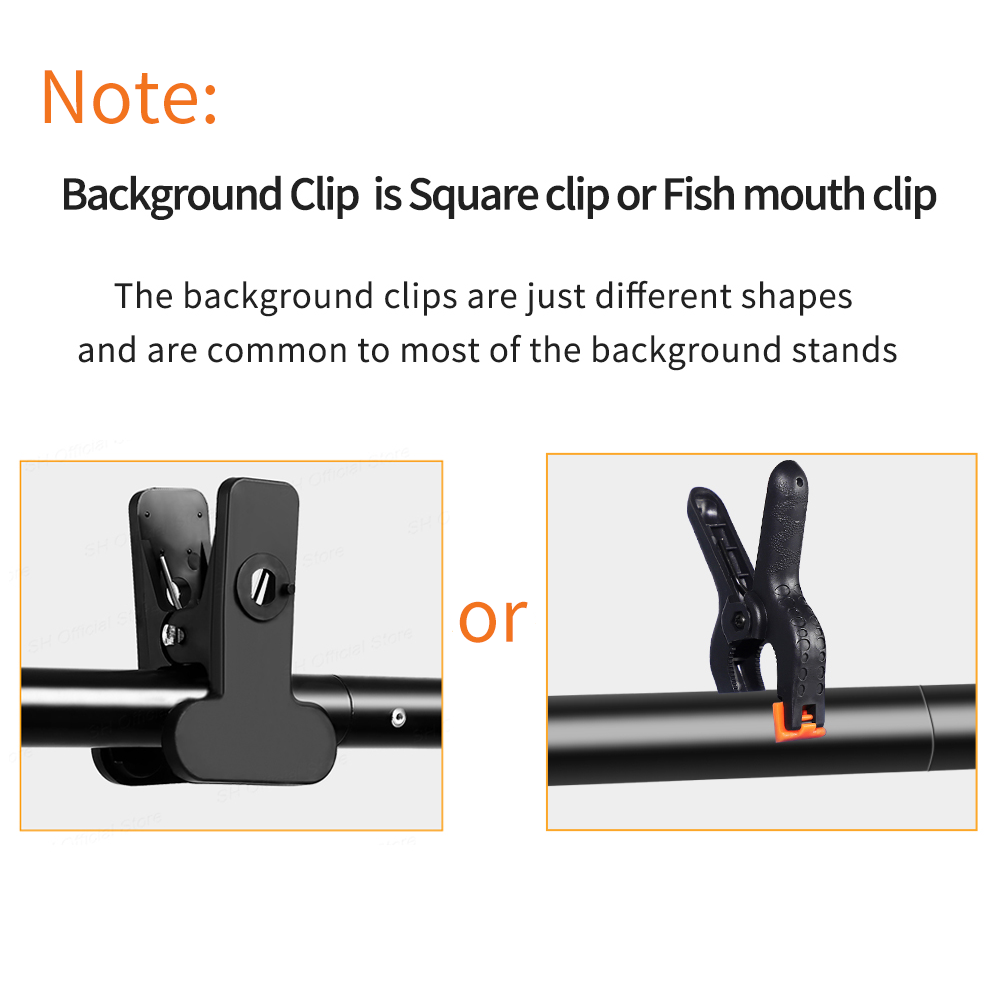 SH T-shaped Stand Backdrop Frame Aluminum Photography Photo Studio Green Background Support System for Video Chroma Key Screen