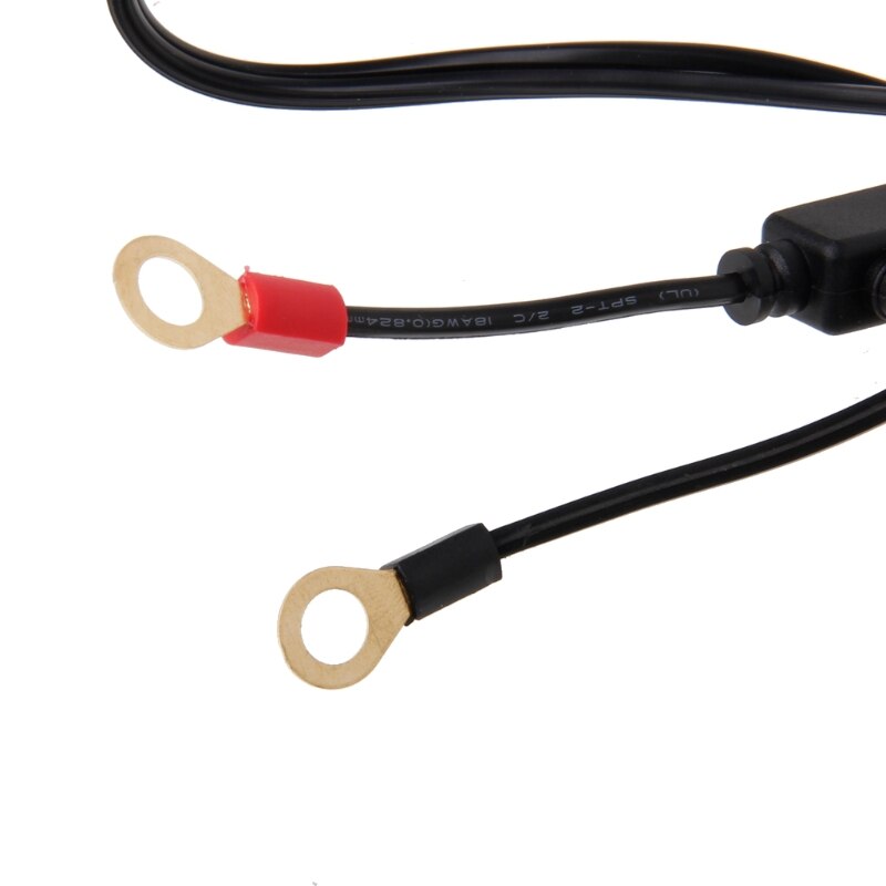 Terminal de 12V a Cable de desconexión rápida SAE, conector de salida de batería de motocicleta Q9QD