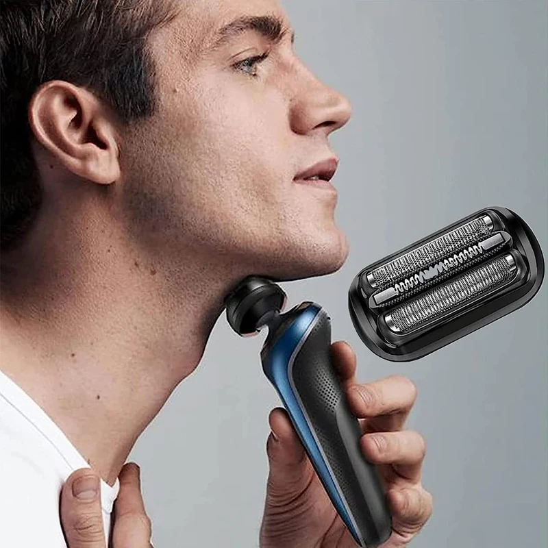 53B vervangende kop compatibel met Braun Series 5/6 elektrisch scheerapparaat scheerapparaat 5018s, 5020s, 5031s, 5050cs, 6020s, 6072cc