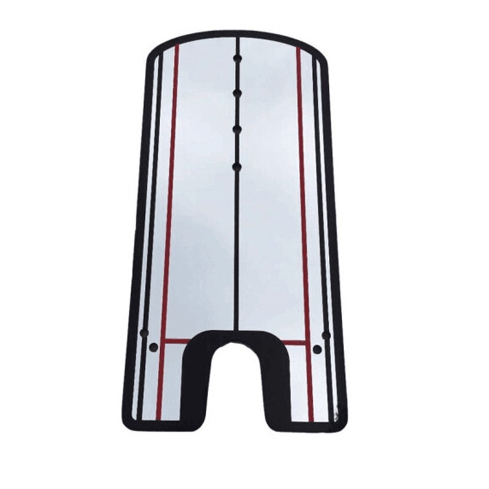 Golf Putting Practice Mirror Putting Mirror Alignment Training Aid Golf Practice Putter Mirror Eye Line