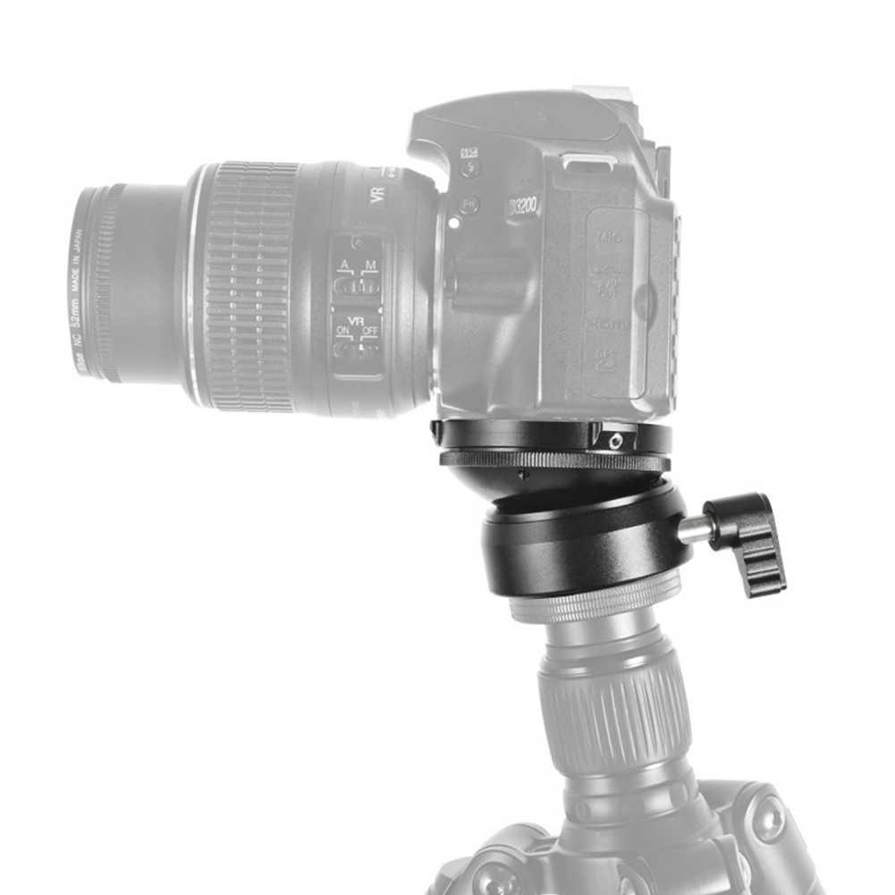 Tripod Leveling Base DSLR Camera Aluminum Alloy Adjusting Plate Panoramic Head Table Accessories Portable Durable Horizontal