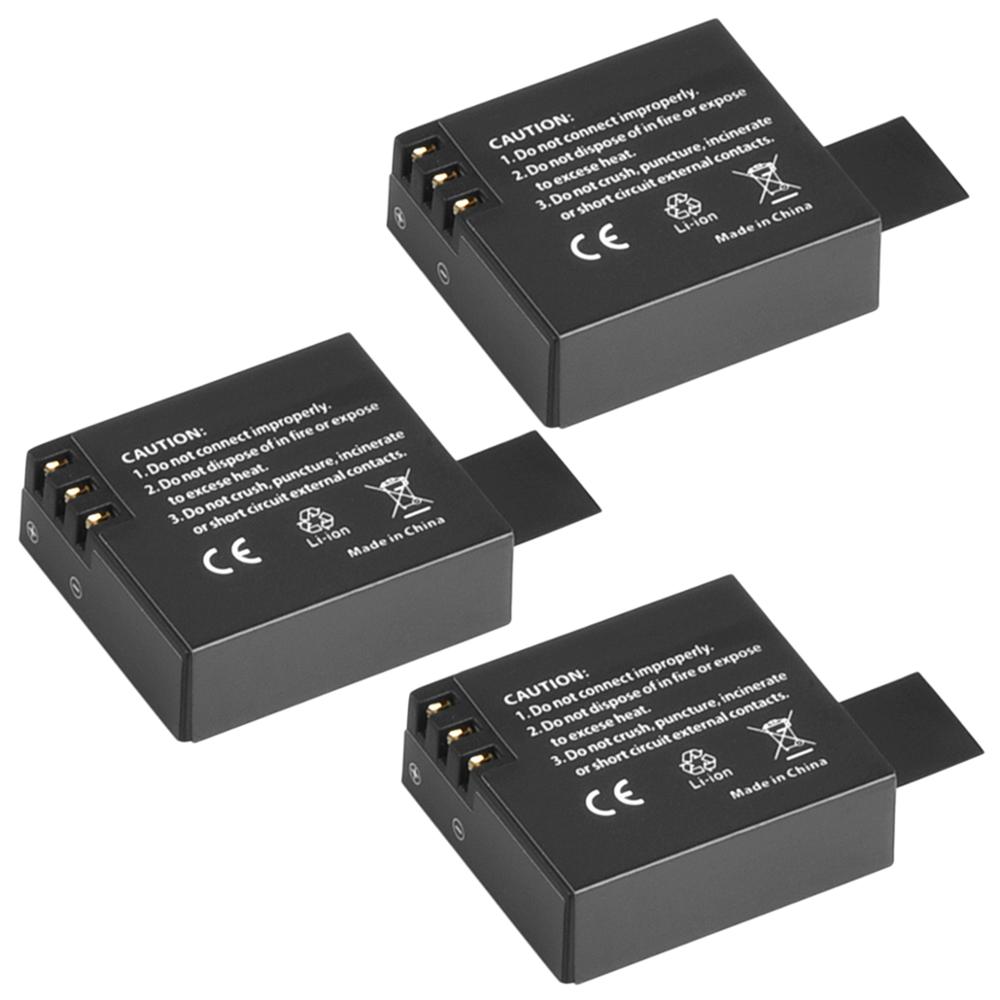 Batería SJ4000 de 1350mAh para cámara de acción deportiva SJCAM SJ5000 SJ6000 Sj7000 SJ8000 SJ9000 M10 EKEN H8 H8R H9: Azul