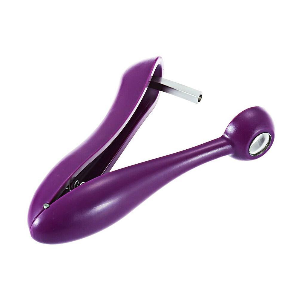 Purple Cherry Seed Remover Vegetable Fruit Olive Core Pit Kitchen Gadgets Accessories Remove Too