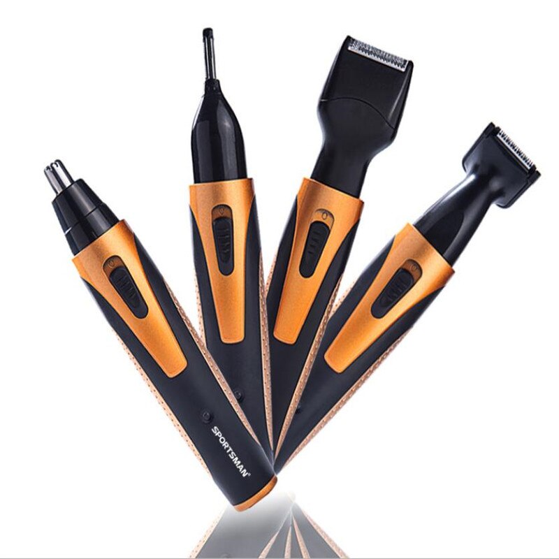 Afeitadora eléctrica de viaje para hombre, afeitadora portátil, afeitadora de barba, afeitadora de nariz, afeitadora Facial, cortadora de pelo de patillas