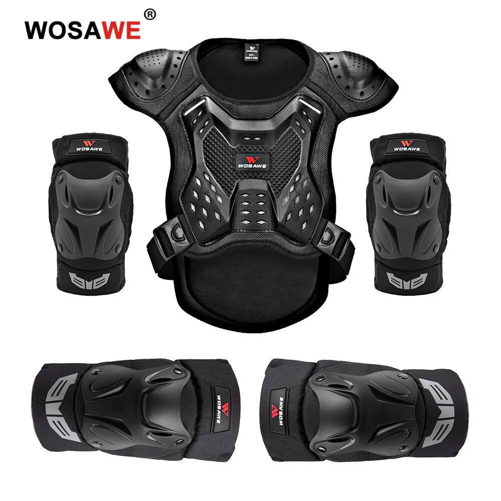 WOSAWE zbroja motocyklowa motocross skrzynia tylna ochraniacz kolan kamizelka motocyklowa obudowa ochronna straż MX pancerz
